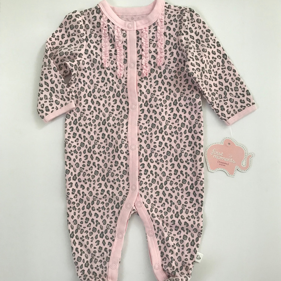 First Moments Other - Baby Girl Sleep & Play Pajamas Footie Pink Clothes